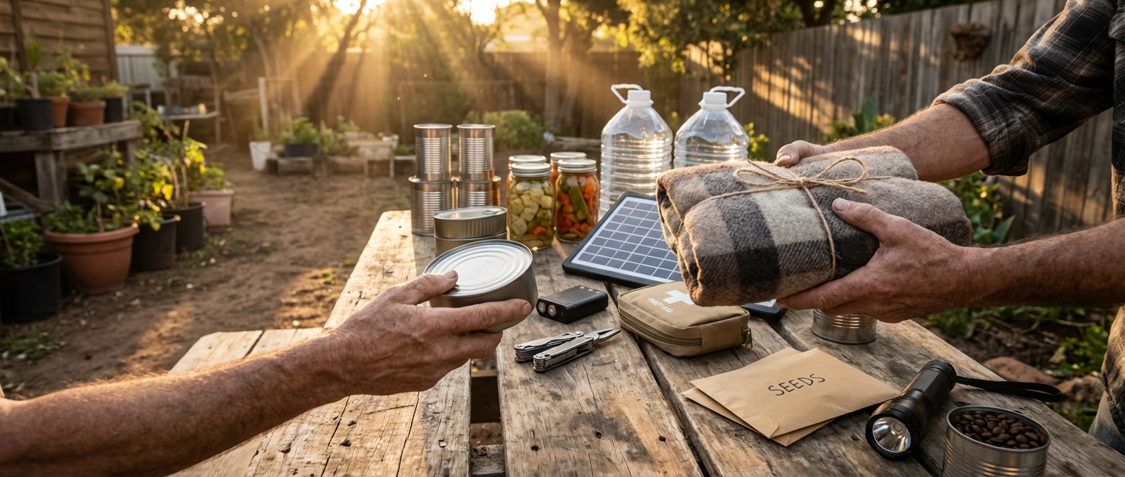 The Art of Bartering: Trading Skills and Goods in a Crisis