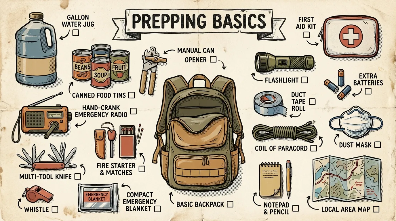 Beginner Prepping Basics: Start Survivalism the Right Way