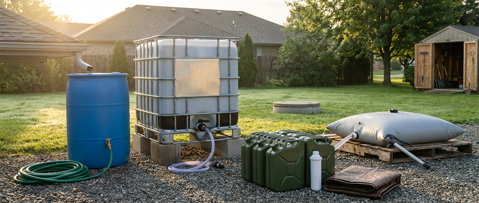 The Best Water Storage Tanks for Preppers