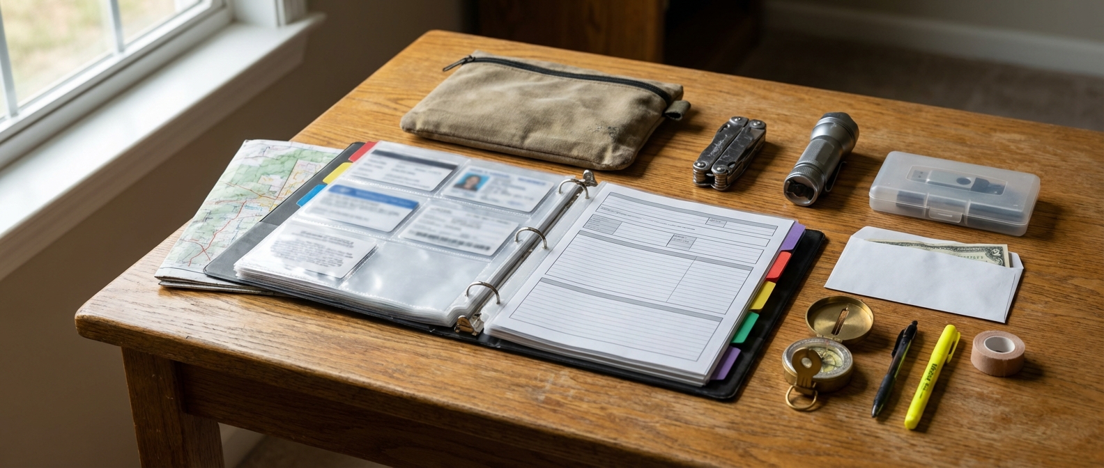 Creating a Prepper's Emergency Binder: All Your Info in One Place