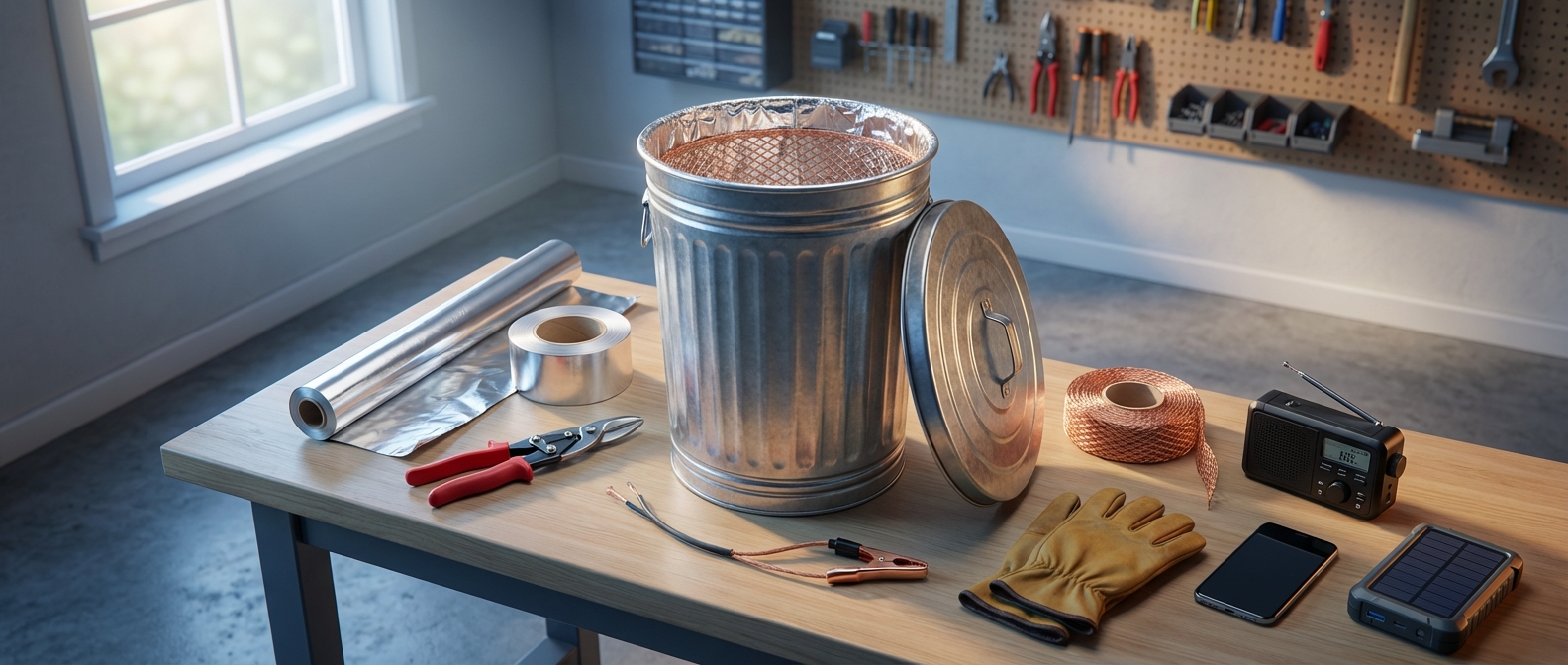 How to Make a DIY Faraday Cage for EMP Protection