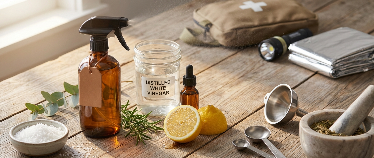 How to Make Your Own Natural Disinfectants