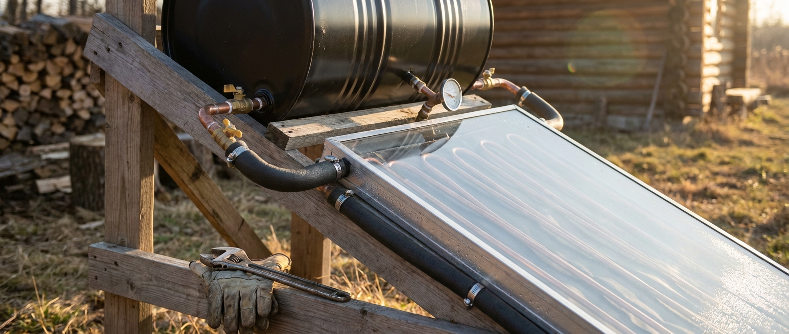 How to Build a Simple Solar Water Heater