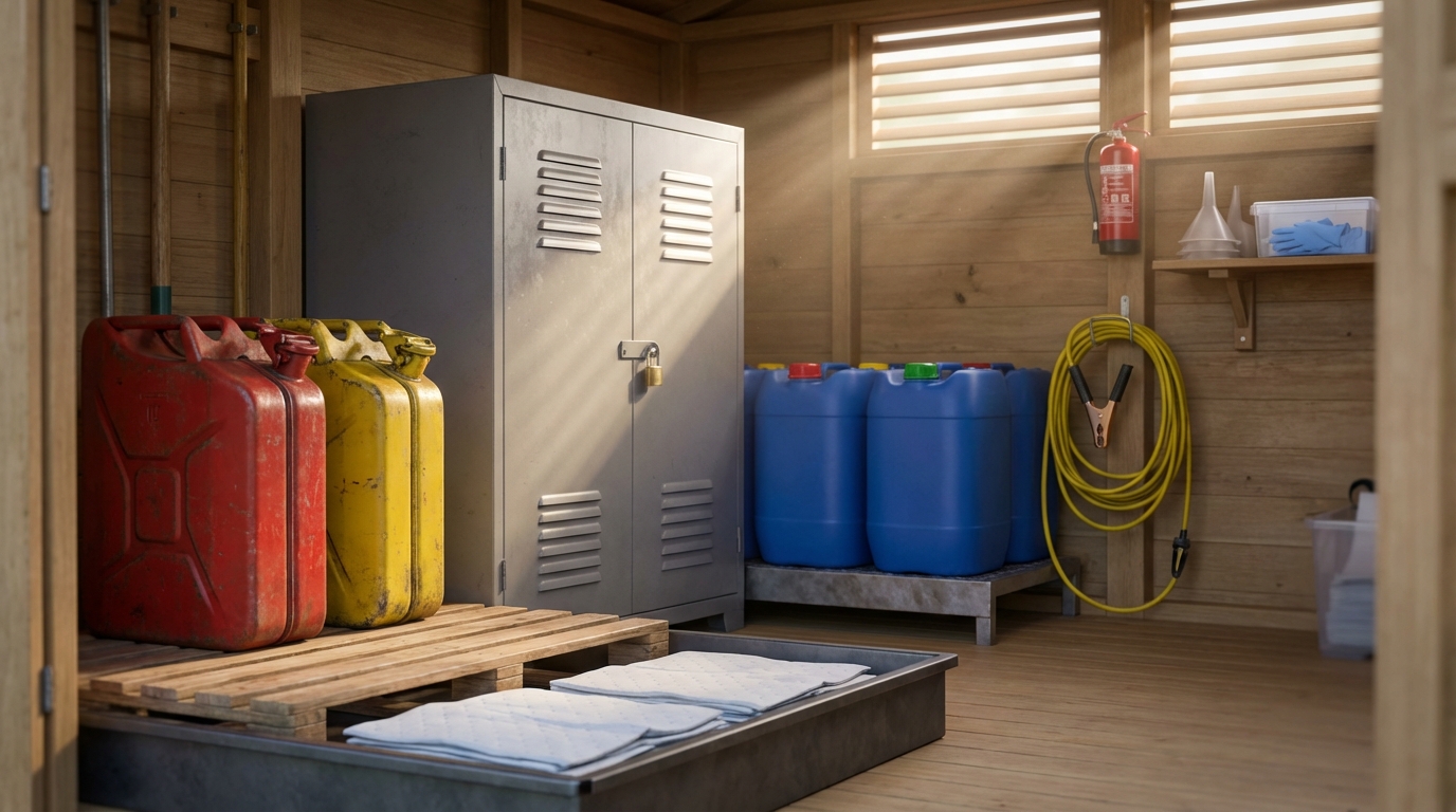 How to Safely Store Fuel for Emergency Use