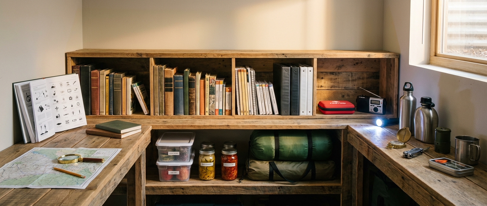 How to Build a Prepper Library: Books, Guides, and More