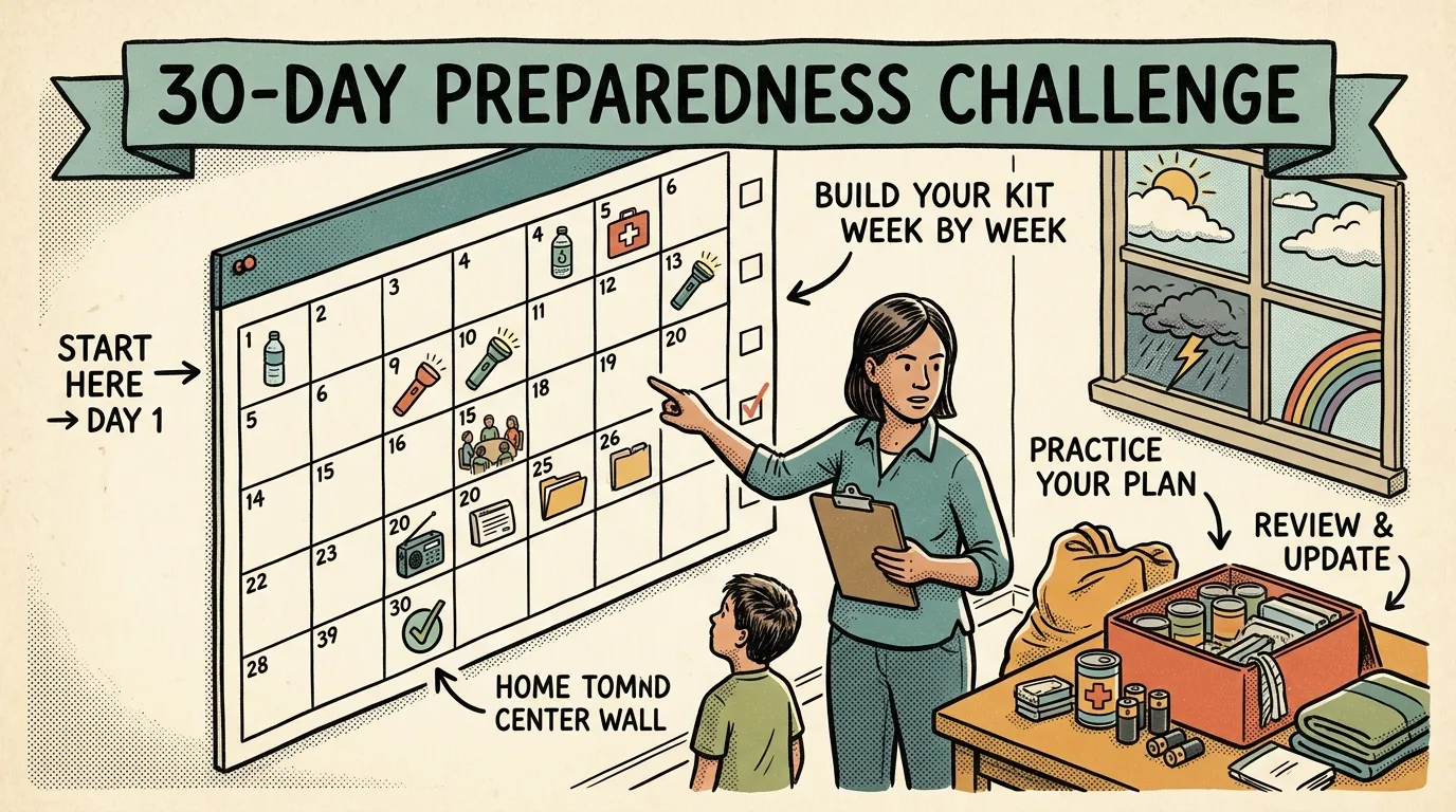 National Emergency Preparedness Month: 30-Day Plan