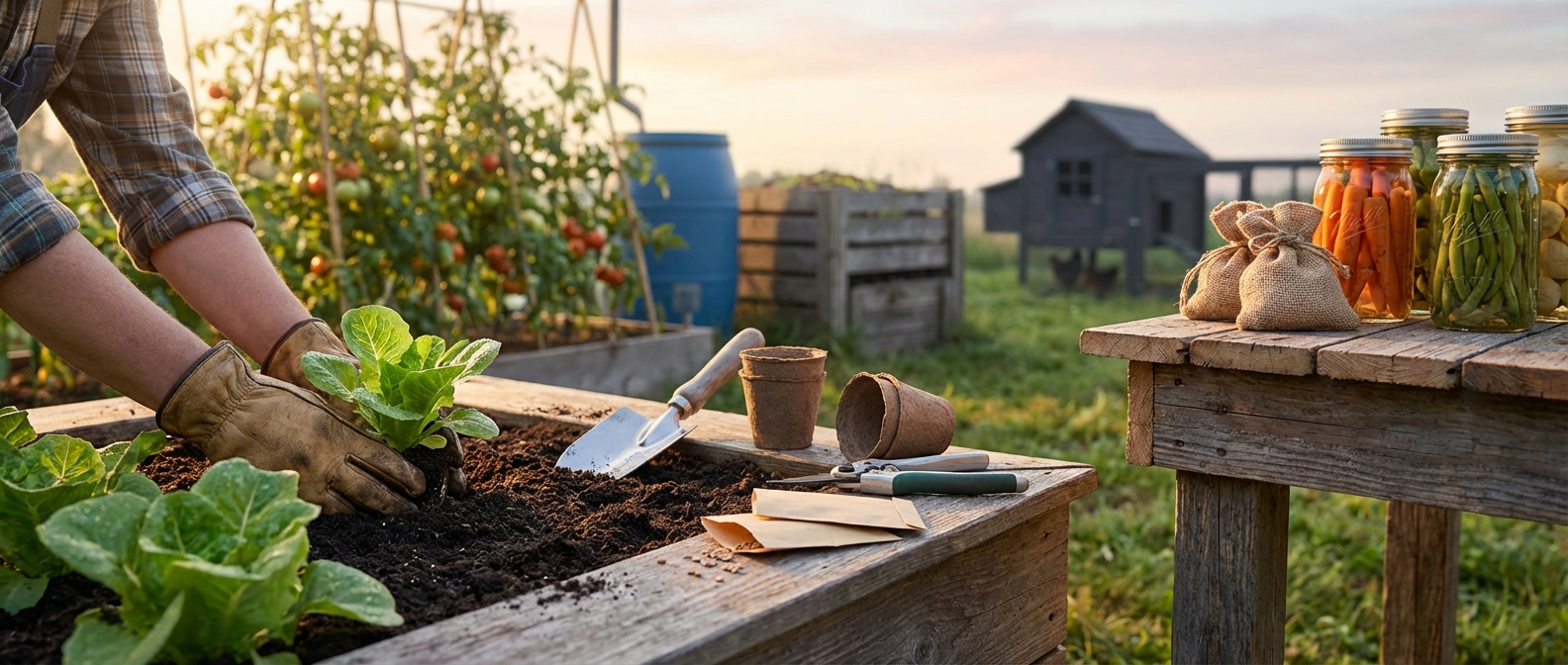 From Garden to Table: Starting a Prepper Garden