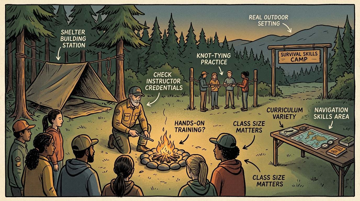 Survival Skills Camp: How to Choose the Right One